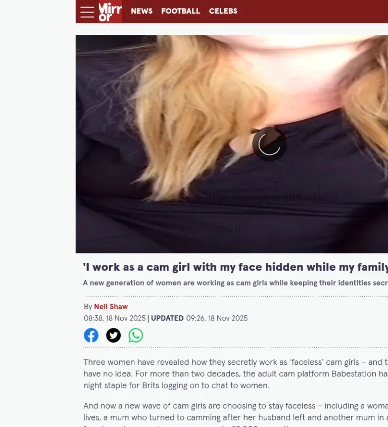Coverage in The Mirror