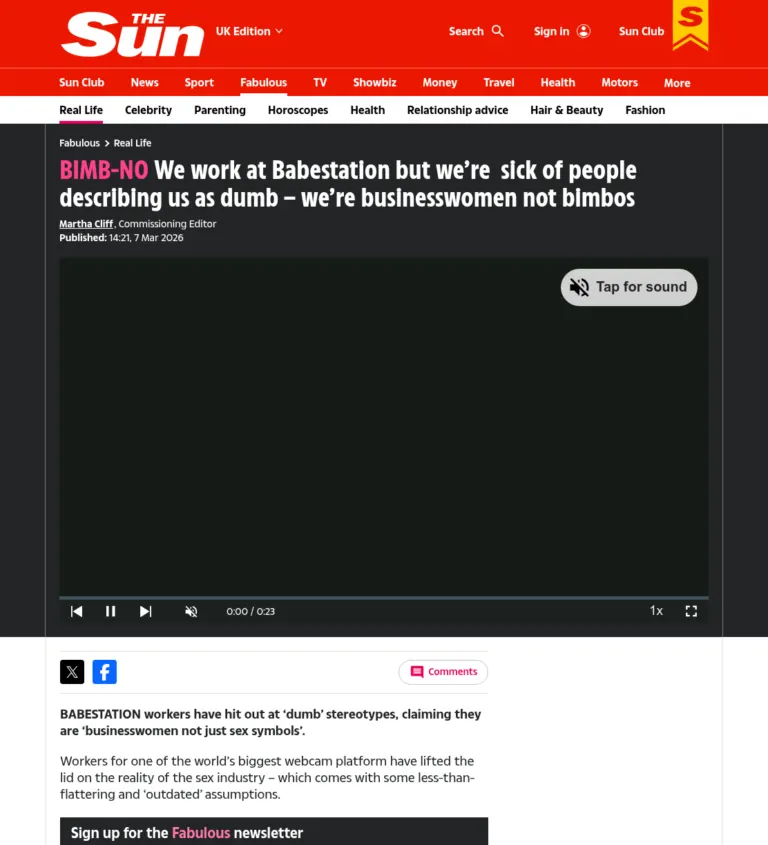 Coverage in The Sun