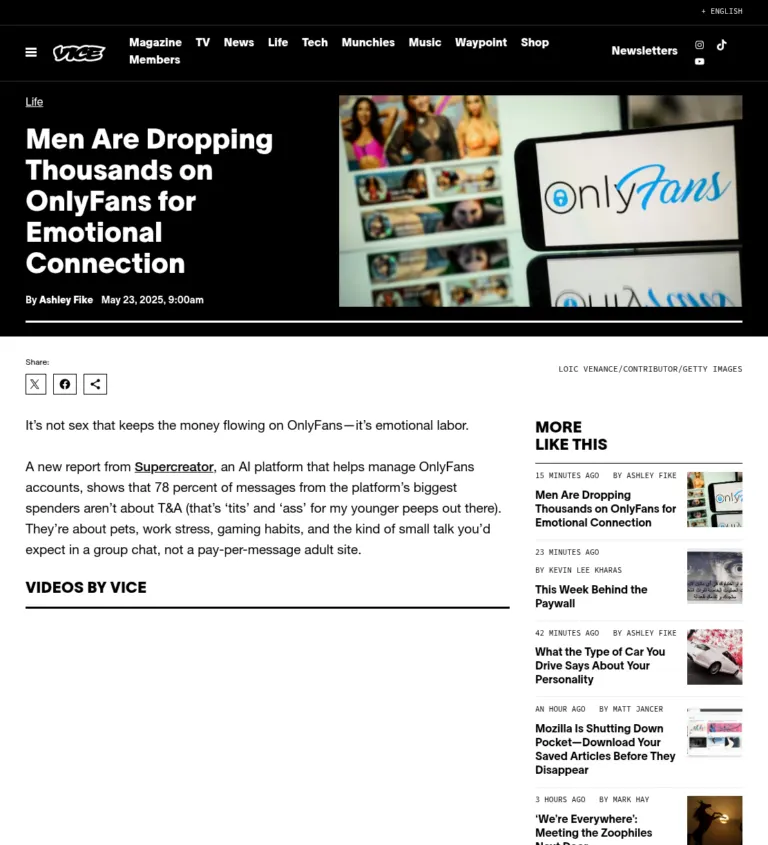 Coverage in Vice
